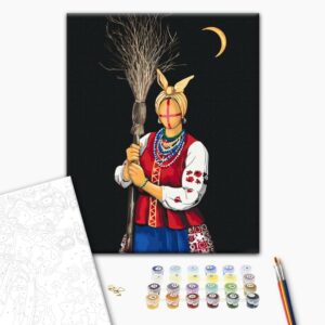 Malowanie po numerach Pani Solokha © Valeriya Macarenco