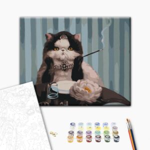 Malowanie po numerach Śniadanie u Tiffany'ego ©Lucia Heffernan