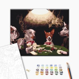 Malowanie po numerach Blef © Lucia Heffernan