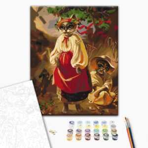 Malowanie po numerach Koterina © Marianna Pashchuk