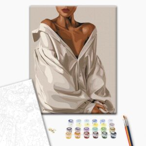 Malowanie po numerach Elegancka pokusa