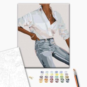 Malowanie po numerach Stylowa harmonia