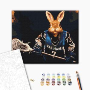 Malowanie po numerach Gracz ©Lucia Heffernan