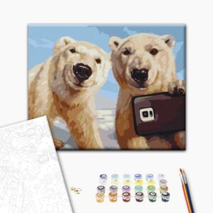 Malowanie po numerach Polarogram © Lucia Heffernan