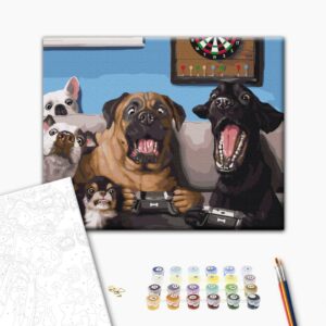 Malowanie po numerach Gamers © Lucia Heffernan