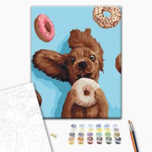 Malowanie po numerach Szczęśliwe miejsce ©Lucia Heffernan