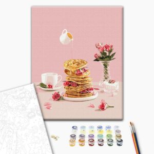 Malowanie po numerach Miodowa rozkosz ©Halyna Vitiuk