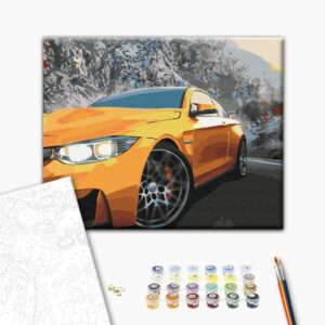 Malowanie po numerach Krajobraz jazdy