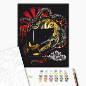 Malowanie po numerach Adrenalina