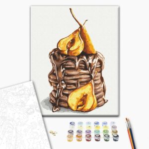 Malowanie po numerach Rozkosz gruszkowa © Anna Kulyk