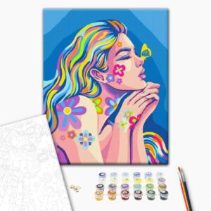 Malowanie po numerach Neonowe sny © Polina Skurikhina