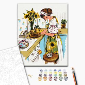 Malowanie po numerach Komfort w domu © Alla Berezovska