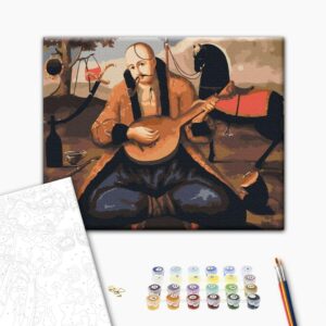 Malowanie po numerach Kozak Mamaj