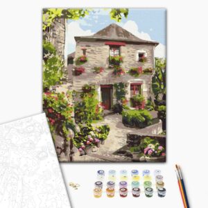 Malowanie po numerach Dwa światy Prowansji 1