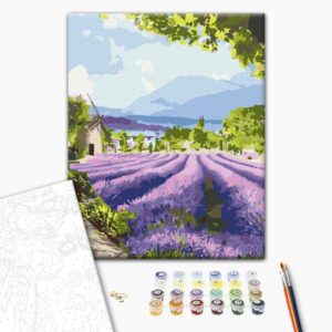 Malowanie po numerach Dwa światy Prowansji 2