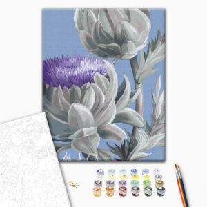 Malowanie po numerach Karczochy © Yana Biluhina