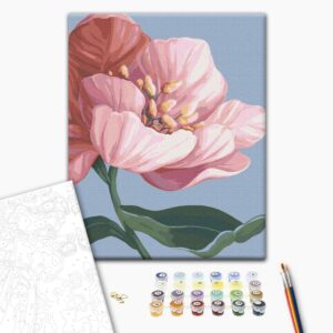 Malowanie po numerach Kwiaty © Yana Biluhina