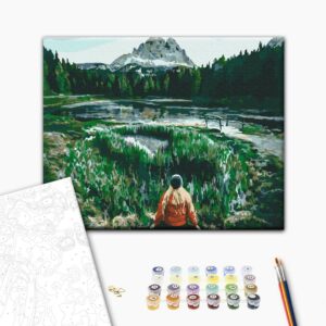 Malowanie po numerach Trzy zęby Lavoredo © Roksolana Baran