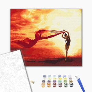 Malowanie po numerach Taniec namiętności