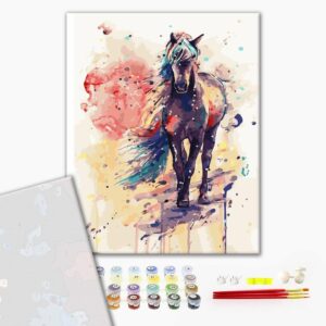 Malowanie po numerach Premium Fantastic horse