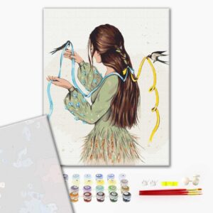 Malowanie po numerach Premium Flight of freedom © Alla Berezovska