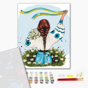 Malowanie po numerach Premium Dzień Zwycięstwa © Alla Berezovska