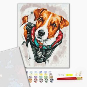 Malowanie po numerach Premium Patron defender ©Анна Кулик