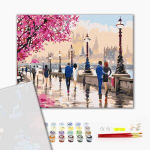 Malowanie po numerach Premium Walking tour of romantic London