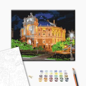 Malowanie po numerach Premium Nocny teatr.