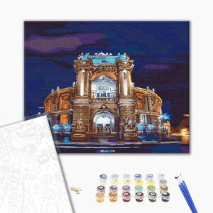 Malowanie po numerach Premium Dom Operowy Odes. Kolesnikow Dmitry