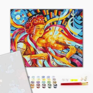 Malowanie po numerach Premium Magic violin ©Oleg Loburak