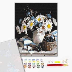 Malowanie po numerach Premium Żniwa polne