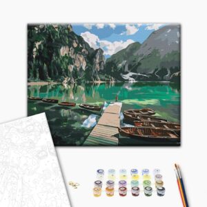 Malowanie po numerach Dolomity © Roksolana Baran