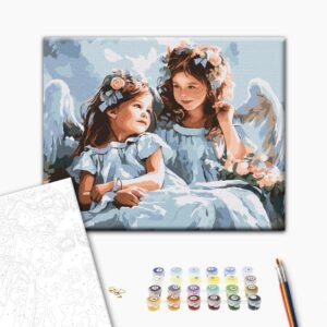 Malowanie po numerach Anioły