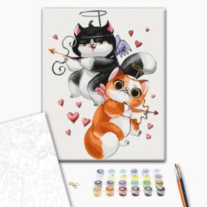 Malowanie po numerach LaMurchik © Kateryna Branchukova