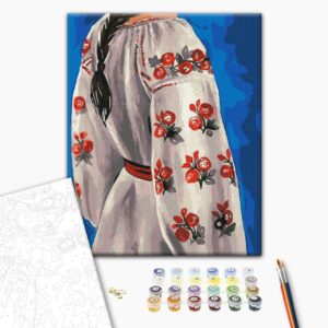 Malowanie po numerach Wyszywanka ©Karina Zimina