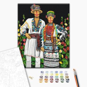 Malowanie po numerach Para © Valeriya Macarenco