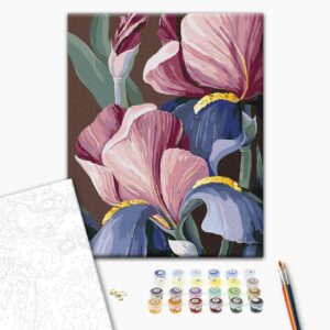 Malowanie po numerach Koguty © Yana Biluhina