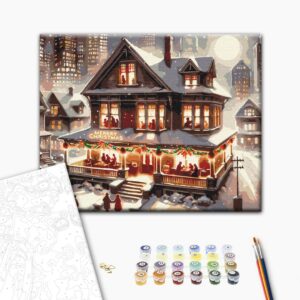 Malowanie po numerach Impreza sylwestrowa