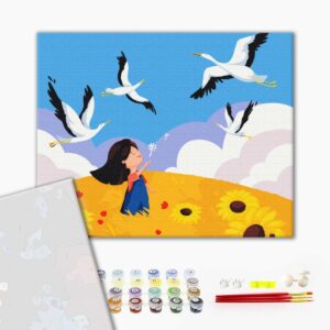 Malowanie po numerach Premium Marzenie z dzieciństwa ©Valentina Duvan