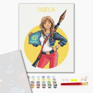 Malowanie po numerach Premium Niezawodna Odessa © Zakharova Natalia