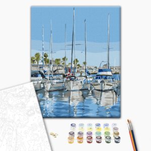 Malowanie po numerach Życie morskie © Iryna Ponna