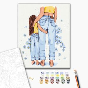 Malowanie po numerach Styl mamy © Alla Berezovska