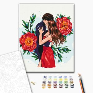 Malowanie po numerach Taniec namiętności © Alla Berezovska