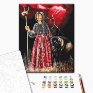 Malowanie po numerach Sekretny świat © Valeriya Macarenco