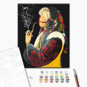 Malowanie po numerach Z rurką © Valeriya Macarenco