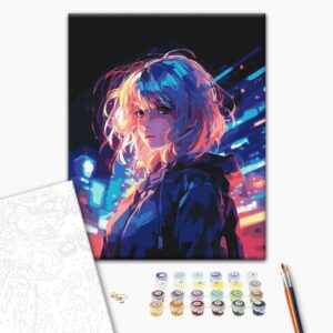 Malowanie po numerach Cyberpunk