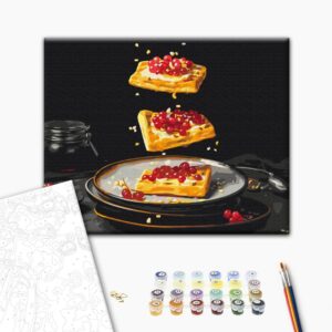 Malowanie po numerach Śniadanie w szczegółach © Halyna Vitiuk