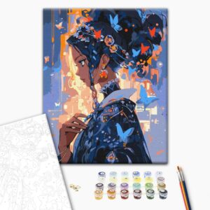 Malowanie po numerach Rozkwit duszy