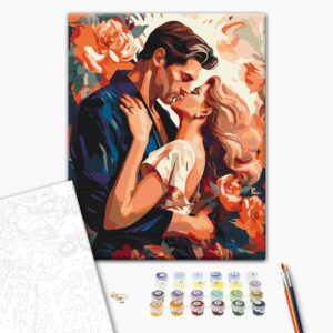 Malowanie po numerach Lovers' Moment